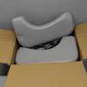 Toilet Seat Risers for Seniors, Raised Toilet Seat with Handles, Height & Width Adjustable, Padded Toilet Seat Riser, Heavy Duty Toilet Riser for Elderly, 400LB Capable, Fit Any Toilet