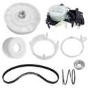 W10913953 50SM21-1-221B W11481722 Washer Shift Actuator W10721967 Washer Pulley Clutch Kit & W10006384 Washer Drive Belt Replacement for Whirlpool Kenmore Maytag Washers Replaces PS10057144 W10006354