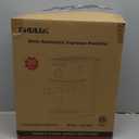 CHULUX Kom-Pro Espresso Machine 20 Bar, Semi Automatic Stainless Steel Coffee Machine for Home Latte Cappuccino Espresso Maker, Powerful Milk Frother Steam Wand (Sliver)