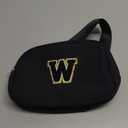 Gitus Belt Bag Fanny Pack Crossbody Bags with Initial Letter Patch Gifts for Wife Older Women Mother Coworker Bridesmaid Anniversary Travel Gifts Beach Gifts (Black-W)