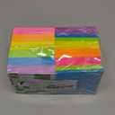 (24 Pack) Sticky Notes 3x3 in Post Bright Stickies Colorful Super Sticking Power Memo Pads, Strong Adhesive, 74 Sheets/ pad