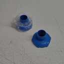 Tondiamo 2 Pieces Hose Adapter Skimmer for Above Ground Swimming Pool Vacuum Surface Skimmer Small Strainer Compatible with Wall Mount 11238 Hose Adapter B(Blue)