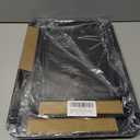 SS&CC Nonstick Baking Sheet Pan Set of 3, 0.8mm Carbon Steel Cookie Sheets for Oven - Half/Quarter/Jelly Roll Pans with Diamond Texture, PFOA-Free & Oven Safe (17.5x12, 15.5x10.2, 13.5x9.5 Inch) (Black)