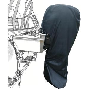 Boat Marine Outboard Motor Cover for Mercury Yamaha Honda 5 8 9.9 15 20 HP Heavy Duty Hood Engines Full Cowling Protector Oxford Fabric with PVC Coating