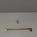Cabinet Handle, Brass 11 in with 4 Screws