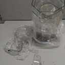 Lifewit 1 Gallon Drink Dispenser for Parties 2 Pcs, 4L Plastic Beverage Container with Stand for Juice/Tea/Soda & Lemonade, Clear Water Pitcher with Spigot for Mimosa Bar Hosting 39 x 16 cm/15x6"