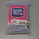 Mini Hot Glue Gun Sticks (Bulk Pack of 200) - 4" Length, 0.27" Diameter - Multi-Purpose for DIY Art, Crafts, Home Decoration, Sealing, and Repairing - Compatible with Most Glue Guns (Clear (200 pcs))