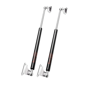 36 inch 300 lbs (300lbs-420lbs) 1335 N Gas Struts,36 Shocks with L-ype Mounting Brackets Heavy Duty Lid Cover RV Bed Basement Floor Door Trailer Cover, 2 Pack