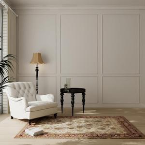 Pangda Peel and Stick Wall Molding Kit, 3D Premade Accent Molding Wainscoting Panel for Interior Wall Moulding Decor, Ready to Assemble Wainscoting Accent Panel (3 Set,39 x 63 in+39 x 28 in)