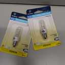 2 x Westinghouse Clear Lighting 0624500, 60w T3 Incandescent Single-End Xenon Krypton E12 (Candelabra) Base, 120v, 1 Count (Pack of 1)