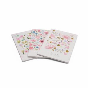 WRFON Wildflower Canvas Wall Art Set of 3, Unframed Botanical Floral Watercolor Prints, Meadow Flower Canvas Artwork for Living Room Bedroom Home Decor 12x16 Inch Each 