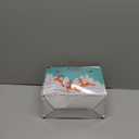 Pre-Lit Artificial Christmas Tree Urn Filler,Artificial Christmas Pine Trees with Tripod Stake,Xmas Tree Urn Filler for Front Door,Yard,Entryways,Patios Holiday Decor (Y, One Size) (1in)