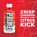 PRIME Hydration Cherry Freeze & Future Freeze Sports Drinks with Coconut Water, Electrolyte Enhanced to Replenish Fluids, Zero Added Sugar, B Vitamins, Antioxidants, Natural Flavors, 12 Fl Oz 24 Pack, BBD: 05/2027