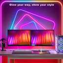 6.56FT RGB Neon Light Strip, 5V USB Led Strip Lights with Touch Controller, Flexible Neon Rope Lights for Bedroom, Party, Home Decor