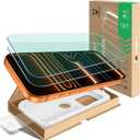 PandaShield 2-Pack Anti Blue Light Screen Protector for iPhone 17 Pro Max & 16 Pro Max [6.9"], Eye Care Tempered Glass, Military Grade Shatterproof with Eco-Friendly Paper Easy-Install Alignment Tool