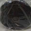 Round 14"x3" Air Cleaner Filter Assembly Kit Compatible with GMC Chevy Ford Chryler Dodge V8 Black 5-1/8" Carb Neck w/Flow-Thru Lid High Flow Chrome 4330ABK