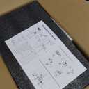 Black Shower Faucet Single Function Trim Kit with Rough-in Valve Set Bath Rainfall Shower System 8inch Square Stainless Steel Metal Shower Head