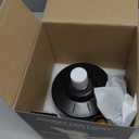 aupuslite 20" Socket Fan Light with Remote, 30W 2000 Lumens, 3 Colors 3000-6000K Small Ceiling Fans with Lights 6 Speed Wind Light Bulb Fan for Bedroom, Living Room, Kitchen, Laundry Room