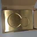 Dual-Flush Actuator Plate Compatible with Geberit 115.770.46.6, Brushed Gold