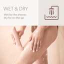 Philips Lady Shaver Series 6000 - Cordless, Wet & Dry Electric Shaver, 3-Blade Shaving System, for Legs, Body & Bikini, 80 Mins. Runtime, Model BRL137/00 (Shaver + 3 Accessories (Trimmer & Combs))