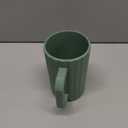 Baby Bath Rinse Cup, Silicone Body Washing Rinser Cup with Easy Grip Handle (Sage)