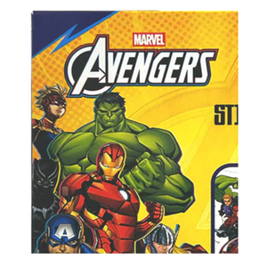 MARVEL Avengers Sticker Activity Valentines, 2 Pack 