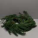 12ft 2Pcs*6ft Artificial Norfolk Pine Garland,Christmas Garland Greenery Garland for Mantle, Fireplace, Table, Wall, Window, Bedroom,Fence, Indoor Outdoor Holiday Winter Hanging Christmas Decorations