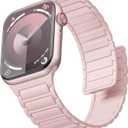 Witzon Magnetic Band Compatible with Apple Watch 46mm 45mm 44mm 42mm 41mm 40mm 38mm 49mm Bands for Men Women, Sport Silicone Strap Strong Magnet Wristband for iWatch Series 10 9 8 7 6 5 4 3 SE Ultra 2