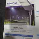 LED Parking Lot Light 300W, UL Listed 45,000LM 6500K Light with Dusk to Dawn Photocell, Adjustable Slip Fitter Mount, IP66 Waterproof, Commercial LED Area Security for Parking Lot, Roadway, 2 Packs