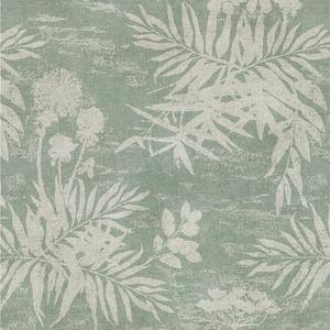 Naphite Floral Peel and Stick Wallpaper Vintage Leaf Botanical Dark Green Contact Paper for Cabinets Drawers Boho Self Adhesive Removable Wallpaper for Bedroom Waterproof Shelf Liner 17.3inW 78.7inL