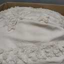 Bedsure Tufted Boho Comforter Set Queen Size - Beige Boho Bed Set, GentleSoft 3 Pieces Farmhouse Shabby Chic Embroidery Bedding, Gifts for Woman, Soft Jacquard Queen Comforter for All Seasons (01 - Beige - Elegant)