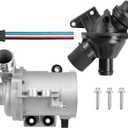 Electric Engine Water Pump with Thermostat Compatible with 228i 328i 528i 428i 328i GT xDrive 428i xDrive 528i xDrive X1 X3 X4 X5 Z4 Replace 11517604027 11537633477