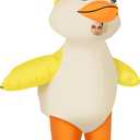 NISUNS Duck Costume Inflatable Costume for Adult & Kids Funny Halloween Costumes Blow up Cosplay
