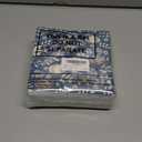 100Pcs Bunny Paper Napkins Easter Disposable Napkins Blue White Rabbit Cocktail Napkin for Decoupage Easter Birthday Party Tableware Supplies Decor, 6.5 x 6.5 Inch