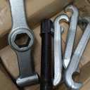 Sunluway Universal 7394 Hub Puller Brake Drum Puller Heavy-Duty Wheel Hub Removal Tool