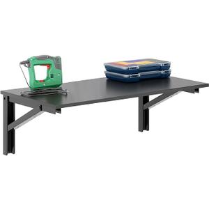 Wall Mounted Desk - Heavy Duty Folding Work Table  Wall Mounted Desk - Heavy Duty Folding Work Table