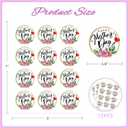 3 x 72PCS Happy Mother's Day Labels Stickers - 1.5" Floral Mothers Day Gift Tags Waterproof Mother's Day Label Stickers for Envelope Seals Gift Wrap Boxes Cards Party Favor Decorations