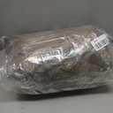 10x10 Canopy Replacement Top with Air Vent Silver Coated for Straight Leg Canopy Frame, (Khaki)
