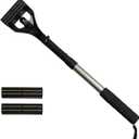 EASACE Back Hair Shaver for Men, DIY Body Grooming, Safety Blade, Extension Handle, Wet & Dry Use