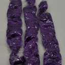 Dark Purple Braiding Hair Extensions for Box Twist Braids Crochet Hair Premium Synthetic Fiber Single Solid Color for Women 24 Inches 100g/bundle (3 Bundles/Pack,Dark Purple)