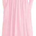 Arshiner Girls Maxi Dress Long/Short Sleeve Casual Holiday Dress with Pockets for 5-13 Years