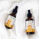 Pumpkin Seed Oil for Hair Growth, 100% Pure Natural Cold Pressed Organic, Moisturizing & Nourishing Dry Damaged Hair & Scalp, for Skin Care, Hair Care, Body Massage, 2 fl oz + 2 fl oz