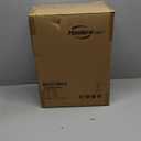 HOOBRO 12-Slot Watch Box with Flip-Top Storage, Wooden Watch Case with Acrylic Display, Watch Display Case with Drawer, for Watches, Sunglasses, Walnut BH21JB04