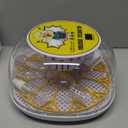 Egg Incubator for Hatching Chicks, 12-24 Egg Incubators with Auto Turning, Automatic Water Top-up, Fahrenheit Display, 360 View Poultry Incubator for Hatching Chicken Duck Quail Parrot (White)