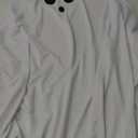 Unisex Boys and Girls Ghost Costume,Halloween Fancy Dress,White Boo Ghost Cloak Cape Cosplay Costume Halloween Costume (Large)