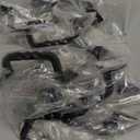 TP-96BLK 4-1/2" Rustic Black Cabinet Hardware Twist Handle Pull- 96mm Hole Centers - 10 Pack