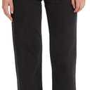 Levi's Women's 94 Baggy Jeans, Standard, 28, Black Stonewash (Non-stretch)