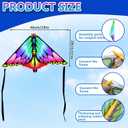 YongnKids Mini Kite for Kids Adults, Finger Launcher Kites for Kids Age 3-5 4-8 8-12, Kid Kite Easy to Fly on Yard Beach Outdoor Toys, Great for Birthday Party Favors Stocking Stuffers