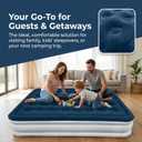 16 Inch Queen Air Mattress with Built-in Pump Inflates in 3 Minutes