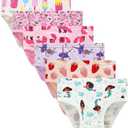 Winging Day Little Girls' Cotton Panties Baby Toddler Soft Underwear Multipack AS 150